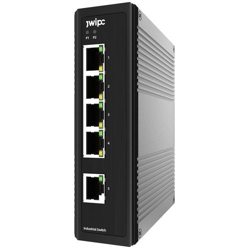Неуправляемый коммутатор Ethernet - ISG305P-24V - JWIPC TECHNOLOGY CO., LTD. - 5 портов / Gigabit Ethernet / на DIN-рейке