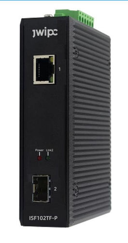 Преобразователь среда - ISF102TF-P - JWIPC TECHNOLOGY CO., LTD. - Ethernet / неуправляемый / промышленный