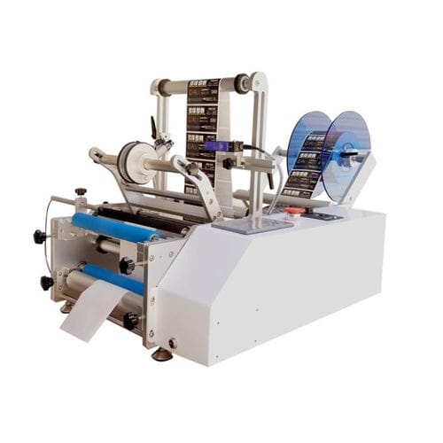 Полуавтоматическая этикетировочная машина - Guangzhou Chaoxian Packing Machine Co., Ltd. - для бутылок / для наклеивания на верхнюю часть / для сельского хозяйства и пищевой промышленности