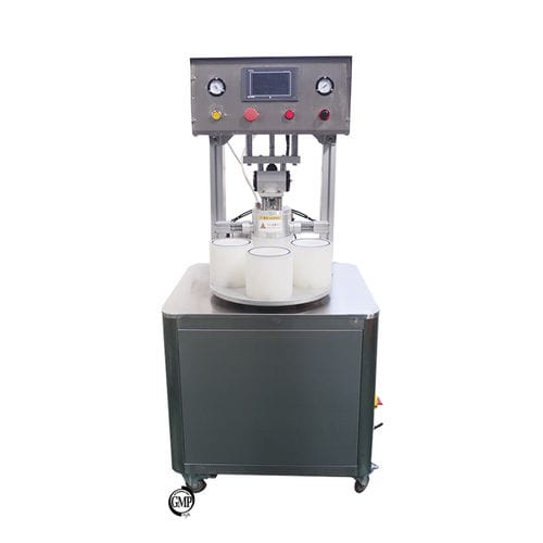 Ротационная укупорочная завинчивающая машина - CM1V - Guangzhou Chaoxian Packing Machine Co., Ltd. - вакуумная / полуавтоматическая / для флакона
