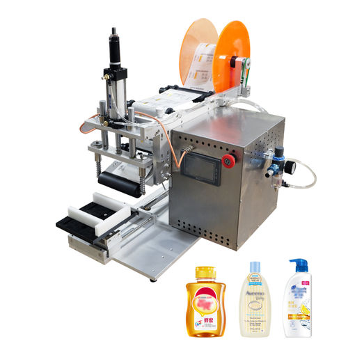 Полуавтоматическая этикетировочная машина - LM2 - Guangzhou Chaoxian Packing Machine Co., Ltd. - для бутылок / шпуля / для фармацевтической промышленности