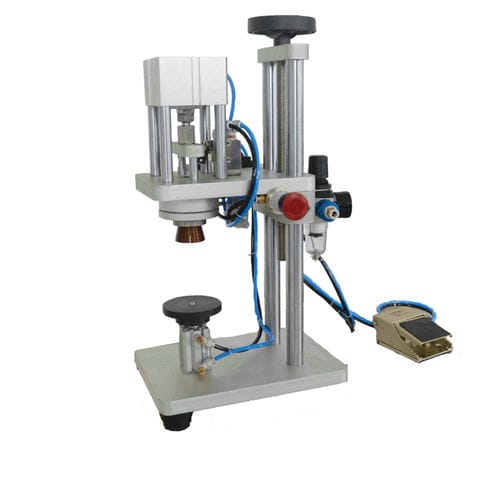 Опрессовочный станок для флаконов для духов - CM3-P - Guangzhou Chaoxian Packing Machine Co., Ltd. - полуавтоматический / пневматический