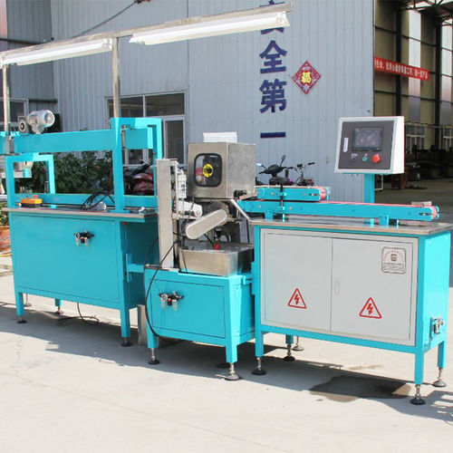 Станок для резки с вращающейся пластиной - Door Gasket Cutting Machine - Xiamen Dexing Magnet Tech. Co., Ltd. - для резины / для витражей / для двери