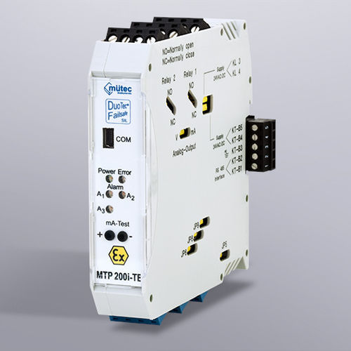 Универсальный передатчик SIL2 - MTP 200-TE - Mütec Instruments GmbH - на DIN-рейке