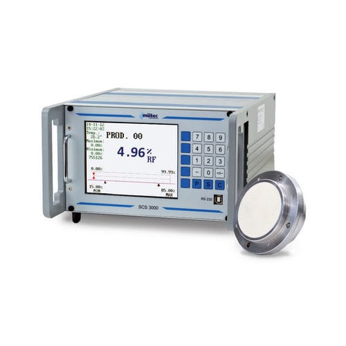 Измеритель влажности для сыпучих материалов - HUMY 3000 - Mütec Instruments GmbH - емкостный / с цифровым дисплеем / линейный