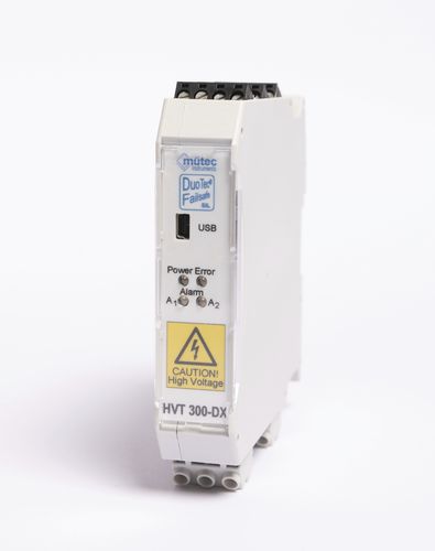 Преобразователь напряжения SIL2 - HVT 300-DX - Mütec Instruments GmbH - DC / на DIN-рейке / программируемый