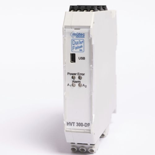Преобразователь напряжения DC - HVT 300-DP - Mütec Instruments GmbH - на DIN-рейке / программируемый / SIL2