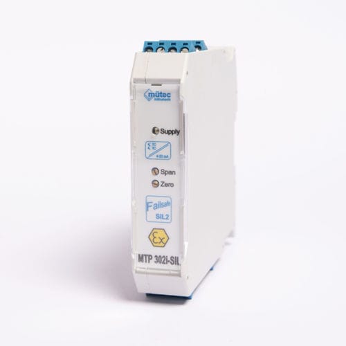Трансмиттер температуры на DIN-рейке - MTP 302i - Mütec Instruments GmbH - термопара / с 2 каналами / 2 провода