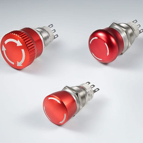 Однополюсный переключатель - ES series - YUEQING DANPU ELECTRIC ( LANGIR ) CO.,LTD. - IP65 / встраиваемый / для управления