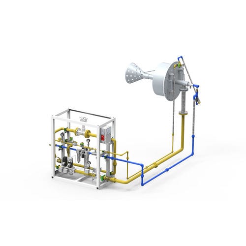 Горелка со смесью сопла - Flueflame  - Shanghai DYD Industrial Equipment Co., Ltd. - газовая / с прямым горением / для дожигания дымовых газов