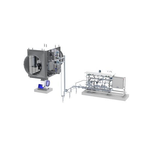 Газовый калорифер - Shanghai DYD Industrial Equipment Co., Ltd. - горячим воздухом / канальный