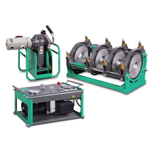 Станок для сварки для стыков - SWT-V355/90H - Hebei Mingmai Technology Co., Ltd. - ручной / для пластикового шланга / для термопластмассы