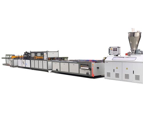 Экструзионная линия для панелей - SJSZ-65/132  - Suzhou ACC Machine Co., Ltd. - для WPC / для ПВХ / двойной шнек