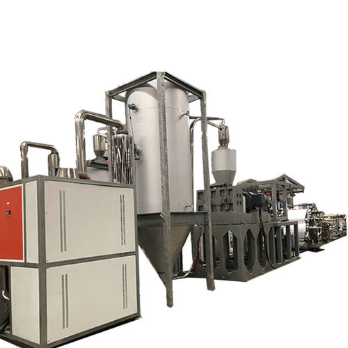 Многослойная экструзионная линия - SJ120 - Suzhou ACC Machine Co., Ltd. - однослойная / двухвинтовая коническая / пластины из пластмассы