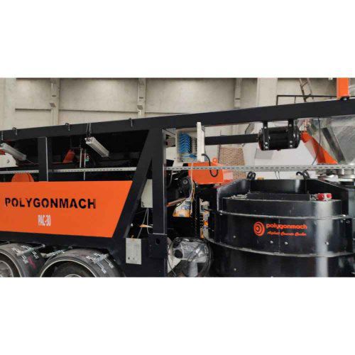 Стационарная бетономешалка - Polygonmach