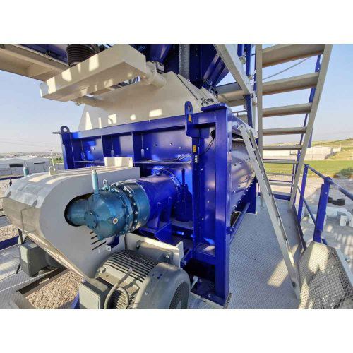Стационарная бетономешалка - Polygonmach - автоматическая