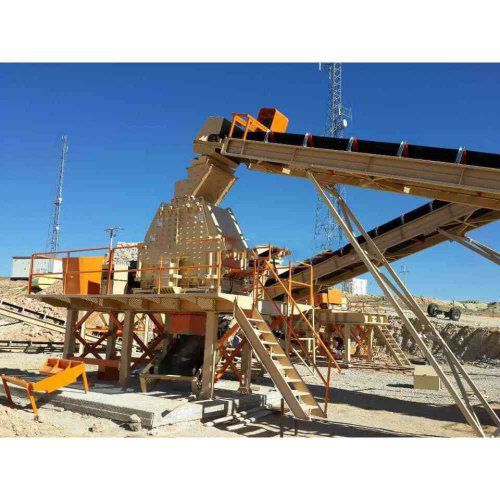 Ударная камнедробилка - PTC-1 series - Polygonmach - стационарная / тонкая / для сектора услуг