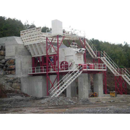 Ударная камнедробилка - Polygonmach - стационарная / первичная / высокая производительность