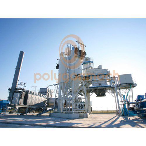 Мобильный асфальтный завод - Polygonmach - непрерывного действия