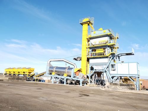 Стационарный асфальтный завод - Polygonmach - непрерывного действия