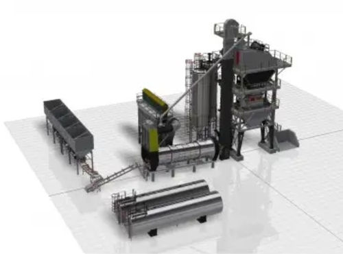 Мобильный асфальтный завод - MBA 80-100 - Polygonmach