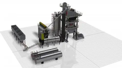 Мобильный асфальтный завод - MBA 100-120 - Polygonmach