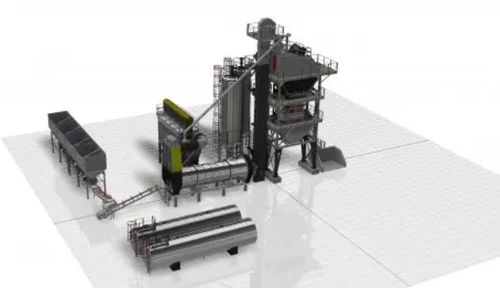 Мобильный асфальтный завод - MBA 120-140 - Polygonmach