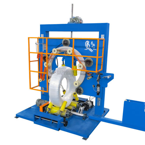 Вертикальный станок для обмотки и упаковки - Shandong Sapphire Packaging Machinery - для стальной проволоки / для гибкого шланга