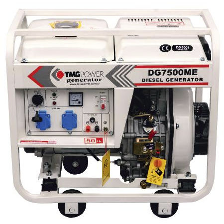 Дизельная генераторная установка - DG7500ME - TMG POWER - монофазовая / 50 Гц / охлаждение воздухом