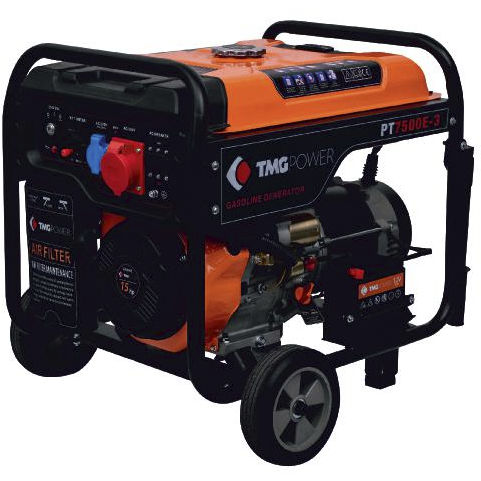 Генераторная установка с бензиновым двигателем - GG7500E3 - TMG POWER - монофазовая / 50 Гц / охлаждение воздухом