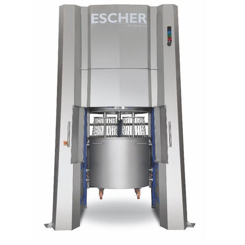 Смеситель для макарон промышленного производства батч - PM-DB series - Escher mixers - автоматический / на ножке