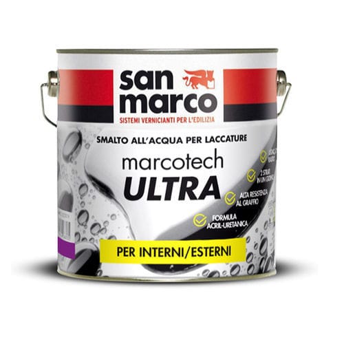 Грунтовка с быстрой сушкой - Marcotech ultra - SAN MARCO - двухкомпонентная / на водной основе / эмалевая