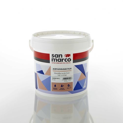 Краска с быстрой сушкой - Acrylovelour plus - SAN MARCO - из акрила / для бетона / для стены