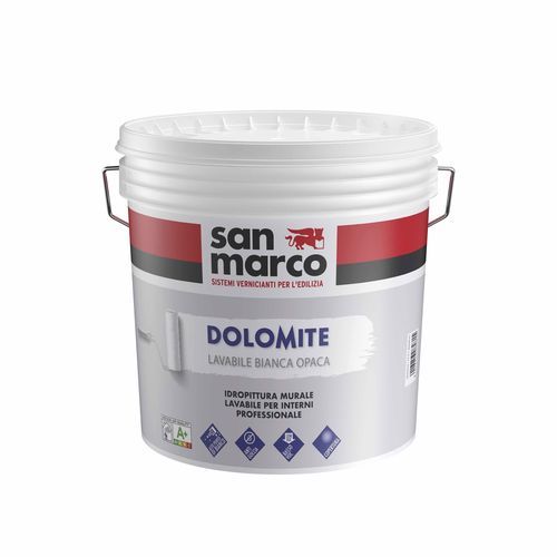 Краска для отделки - Dolomite - SAN MARCO - на водной основе / в два слоя / белая