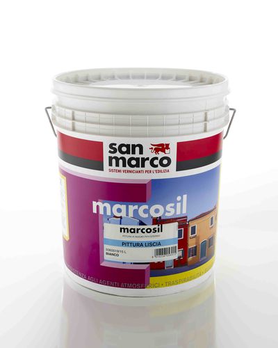 Защитная краска - Marcosil  - SAN MARCO - силикатная / для стены / в два слоя