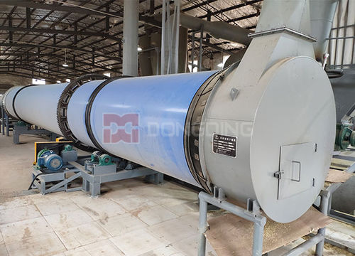 Осушитель горячим воздухом - DDJG1410 - Dongding Machinery - поворотный / со спиральной пружиной / с вращающимся барабаном