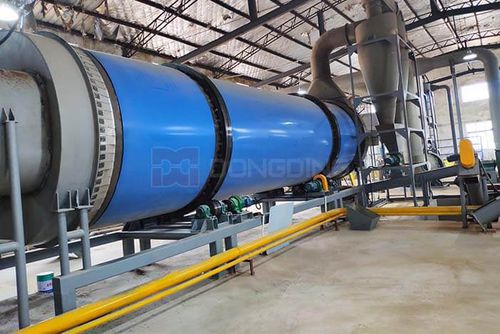 Осушитель горячим воздухом - Pomace  - Dongding Machinery - поворотный / с вращающимся барабаном