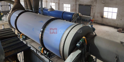 Осушитель с вращающимся барабаном - Beet Pulp - Dongding Machinery - непрерывного действия / питатель / поворотный