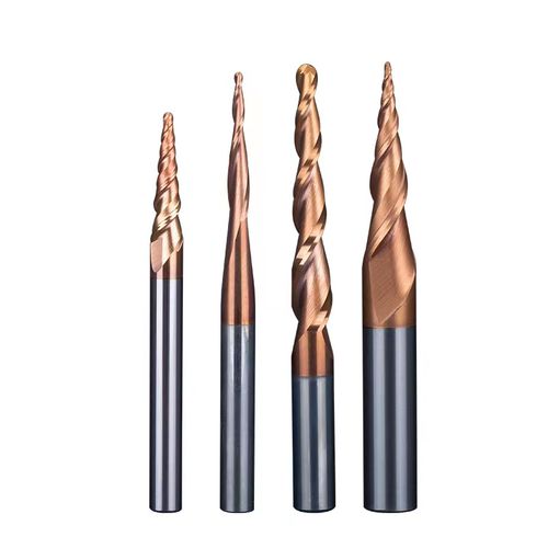 Фрезер со сферическим торцом - Changzhou Cbaner Precision Tools Co. Ltd - концевая / твердый карбид / из карбида вольфрама