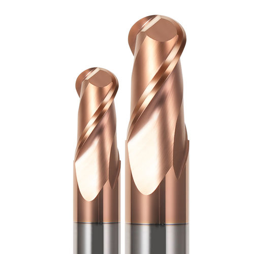 Фрезер со сферическим торцом - CDB2E-0104050 - Changzhou Cbaner Precision Tools Co. Ltd - концевая / твердый карбид / из карбида вольфрама
