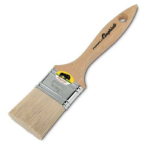 Плоская плоская кисть для покраски - 500 series - PENNELLI CINGHIALE SRL - для снятия краски / с деревянной ручкой