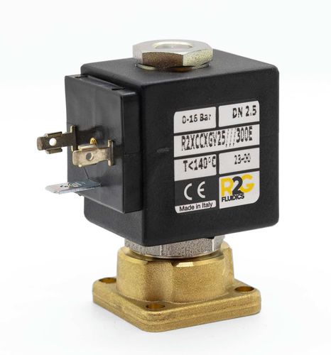 Электромагнитный клапан с прямым приводом - R2XC NC - R2G Fluidics Srl - 2 канала / нормально закрытый / вода