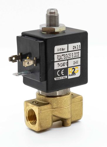 Электромагнитный клапан с прямым приводом - R2ACT/B - R2G Fluidics Srl - 3/2 каналов / NF / NO