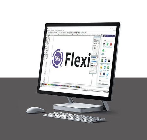 Программное обеспечение для резального станка - FLEXI22 - Okkura Limited - схематического чертежа / для преобразования данных / Windows