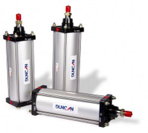 Цилиндр большого размера - Duncan Engineering Limited - пневматический / с защитой