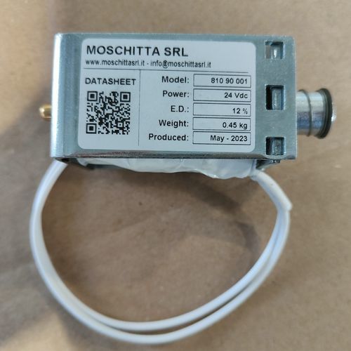 Линейный электромагнит - 810 90 001 - MOSCHITTA SRL - для электроклапана / компактный / мощность