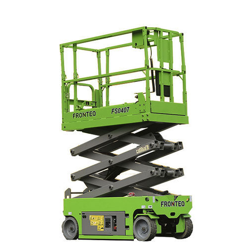 Гидравлический ножничный подъемник - FS0407 - Fronteq (Changzhou) Machinery Co., Ltd. - мобильный / для цеха / для внутреннего и внешнего пользования