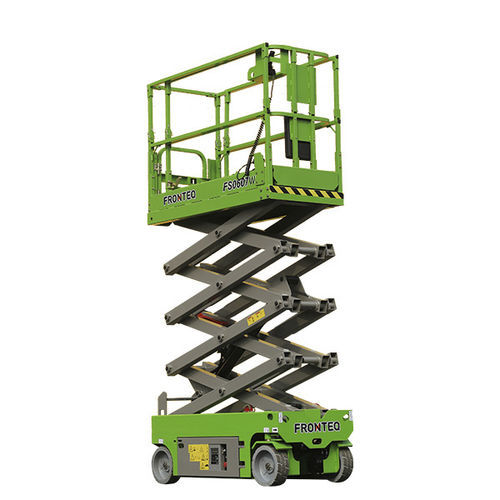 Гидравлический ножничный подъемник - FS0607W - Fronteq (Changzhou) Machinery Co., Ltd. - мобильный / для внутреннего и внешнего пользования / для складов