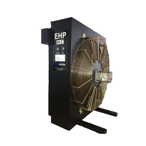 Воздушный охладитель - EHP-HC series - Suzhou Hopen Fluid Equipment Co., Ltd. - для масла / давление / с гидравлическим двигателем