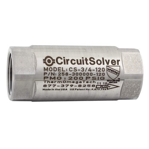 Разгрузочный клапан для воды - CircuitSolver® - Thermomegatech - для трубопровода / из нержавеющей стали / автоматический